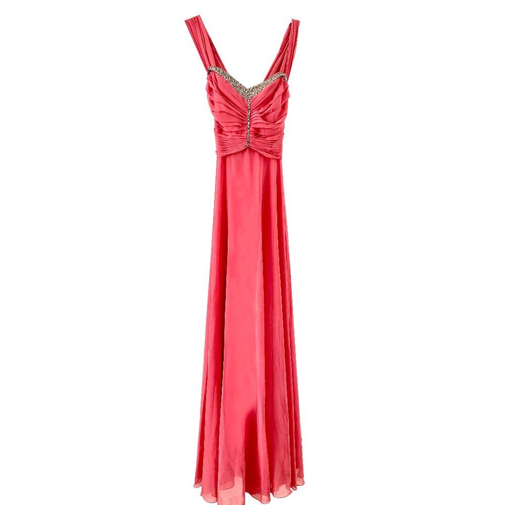 Dress Gown Prom Front  Evening Party Wedding Guest, maid of honor long dress
